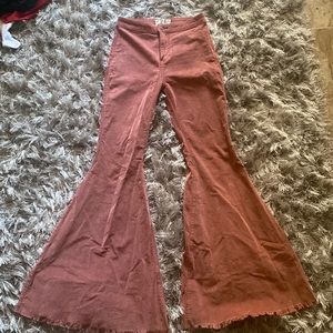 Free People Flared corduroy pants